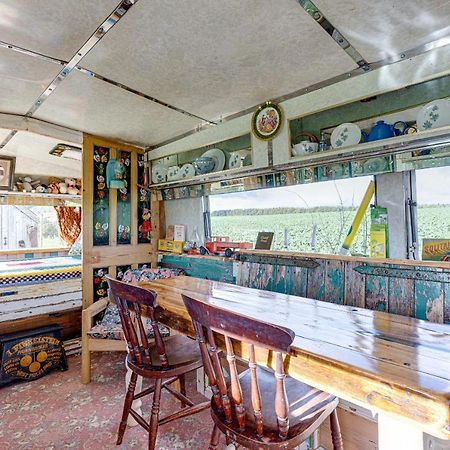 2 X Double Bed Glamping Wagon At Dalby Forest สการ์โบโรห์ ภายนอก รูปภาพ